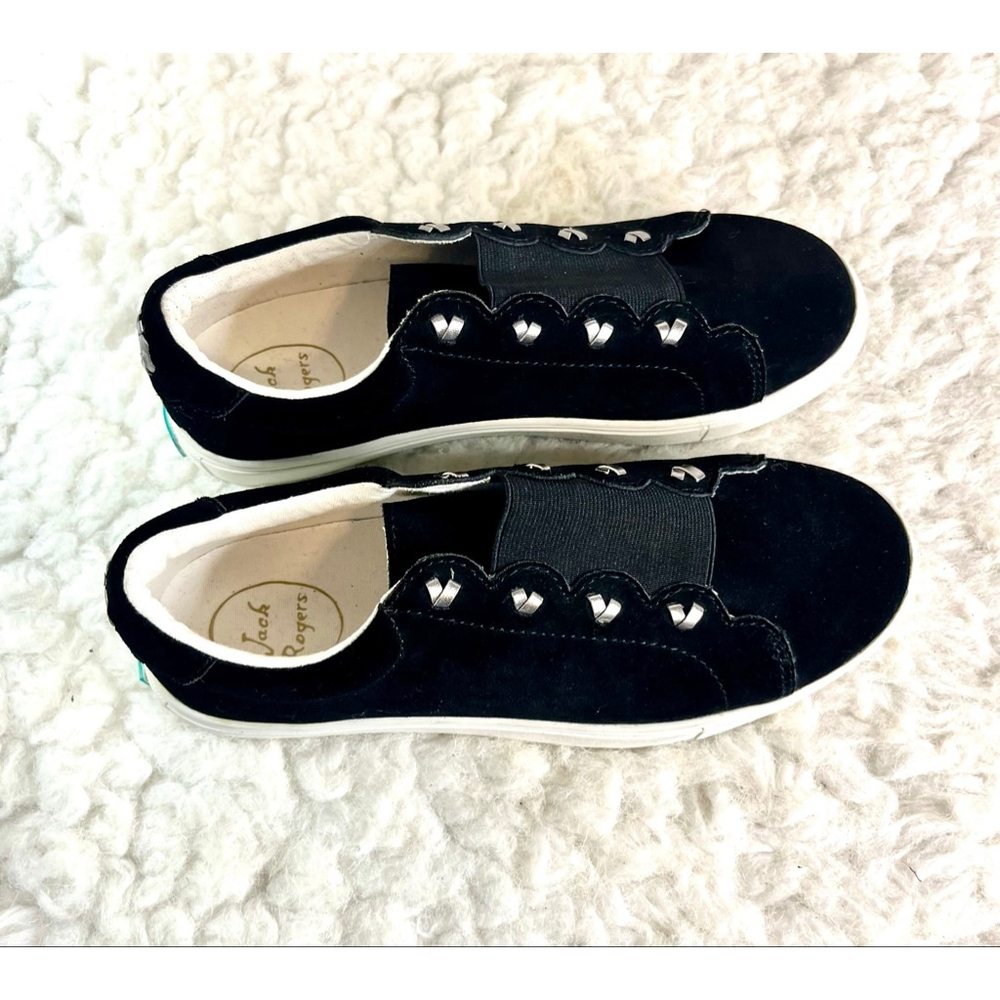 Jack Rogers Women's Rye Suede Slip-On Sneakers Size 8 - Picture 3 of 8